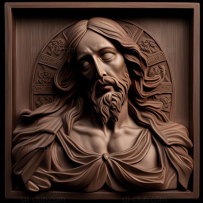 3D model st jesus (STL)